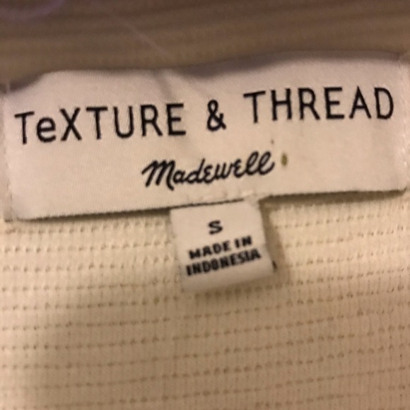 🌙MADEWELL Long-Sleeve Tie-Front Top🌙 - Picture 6 of 6